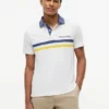 Polo de ajuste regular con logo Hilfiger y tejido transpirable