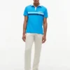 Polo de ajuste regular con logo Hilfiger y tejido transpirable
