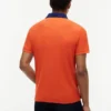 Polo de ajuste regular con logo Hilfiger y tejido transpirable