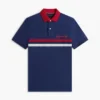 Polo de ajuste regular con logo Hilfiger y tejido transpirable