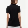 Polo de algodón elástico de corte clásico