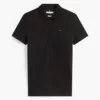 Polo de algodón elástico de corte clásico