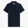 Polo de algodón elástico de corte clásico