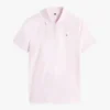 Polo de algodón elástico de corte clásico