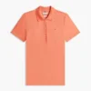 Polo de algodón elástico de corte entallado