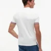 Polo de algodón liso de corte entallado