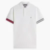 Polo de algodón liso de corte entallado