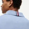 Polo de algodón liso de corte regular Polo de algodón liso de corte regular
