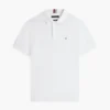 Polo de algodón liso de corte regular Polo de algodón liso de corte regular