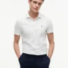 Polo de corte regular con estampado de anclas
