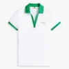 Polo de corte regular con logotipo bordado