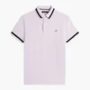 Polo de corte regular con ribetes y tejido transpirable