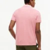 Polo de corte regular teñido en prenda