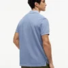 Polo de corte regular teñido en prenda