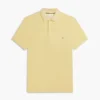 Polo de corte regular teñido en prenda