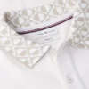 Polo de cuello jacquard de corte regular