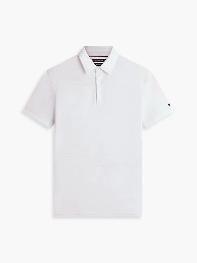 Polo de jacquard de corte regular de New York Label Polo de jacquard de corte regular de New York Label