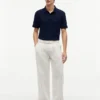 Polo de jacquard texturado de corte clásico Polo de jacquard texturado de corte clásico