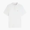 Polo de jacquard texturado de corte clásico Polo de jacquard texturado de corte clásico