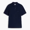 Polo de jacquard texturado de corte clásico Polo de jacquard texturado de corte clásico
