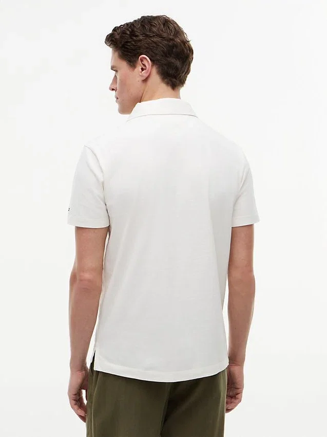 Polo de jersey con bolsillo y corte regular Polo de jersey con bolsillo y corte regular