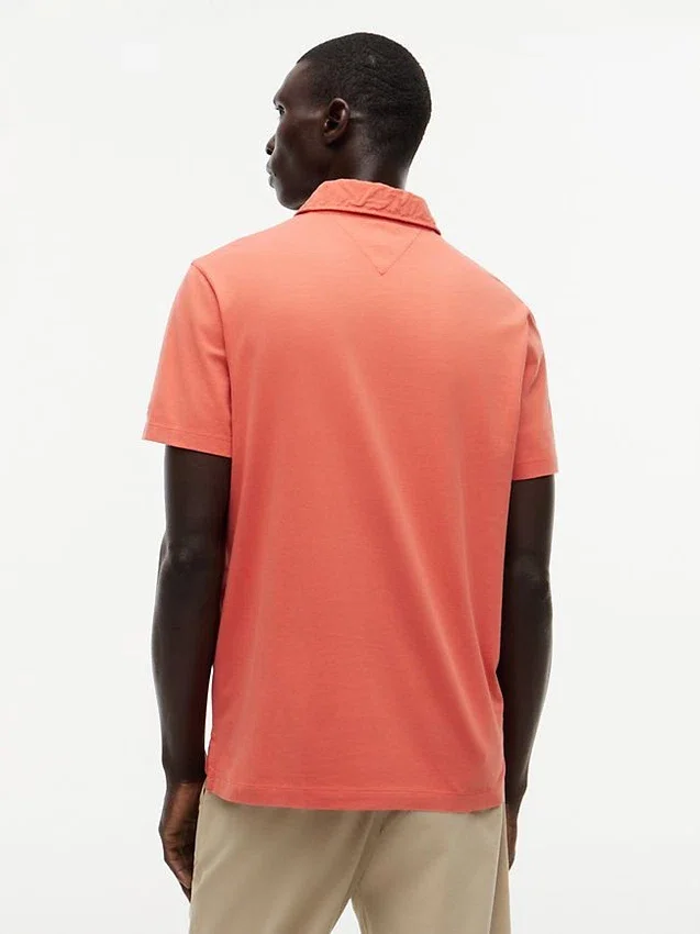 Polo de jersey con bolsillo y corte regular Polo de jersey con bolsillo y corte regular