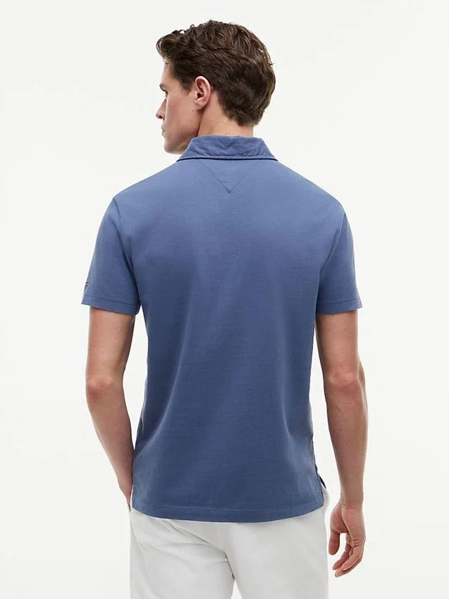 Polo de jersey con bolsillo y corte regular Polo de jersey con bolsillo y corte regular