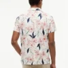 Polo de jersey con estampado floral de corte regular Polo de jersey con estampado floral de corte regular