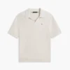 Polo de manga corta con ribetes