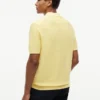 Polo de manga corta con tejido de gofre Polo de manga corta con tejido de gofre