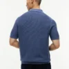 Polo de manga corta con tejido de gofre Polo de manga corta con tejido de gofre