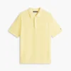 Polo de manga corta con tejido de gofre Polo de manga corta con tejido de gofre
