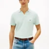 Polo de Oxford texturizado con acabado slub de corte regular Polo de Oxford texturizado con acabado slub de corte regular