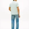 Polo de Oxford texturizado con acabado slub de corte regular Polo de Oxford texturizado con acabado slub de corte regular