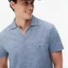 Polo de Oxford texturizado con efecto slub de corte regular Polo de Oxford texturizado con efecto slub de corte regular