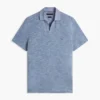 Polo de Oxford texturizado con efecto slub de corte regular Polo de Oxford texturizado con efecto slub de corte regular