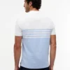 Polo de piqué con bloques de color y corte regular
