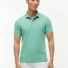 Polo de piqué elástico de corte ajustado