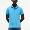 Polo de piqué elástico de corte ajustado