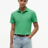 Polo de piqué elástico de corte ajustado