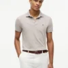 Polo de piqué elástico de corte ajustado