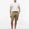 Polo de piqué elástico de corte ajustado