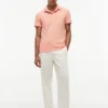 Polo de piqué elástico de corte ajustado