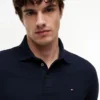 Polo de piqué elástico de corte ajustado