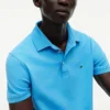 Polo de piqué elástico de corte ajustado