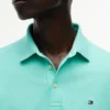 Polo de piqué elástico de corte ajustado