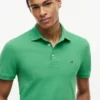 Polo de piqué elástico de corte ajustado