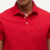 Polo de piqué elástico de corte ajustado