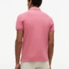 Polo de piqué elástico de corte ajustado