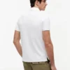 Polo de piqué elástico de corte ajustado
